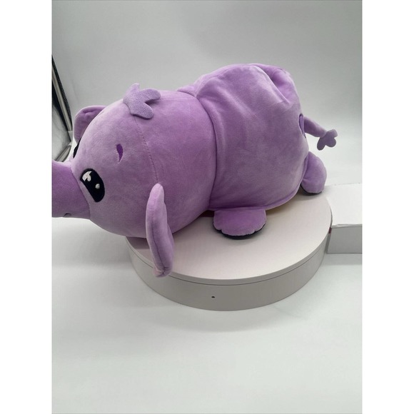 Flip a Zoo Mushmillows Plush Stuffed Animal Elephant Giraffe - Picture 2 of 11